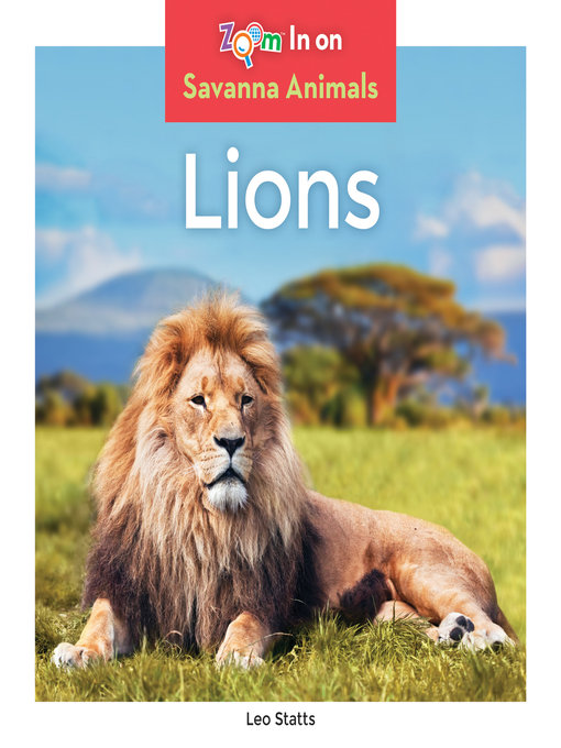 Leo Statts创作的Lions作品的详细信息 - 可供借阅